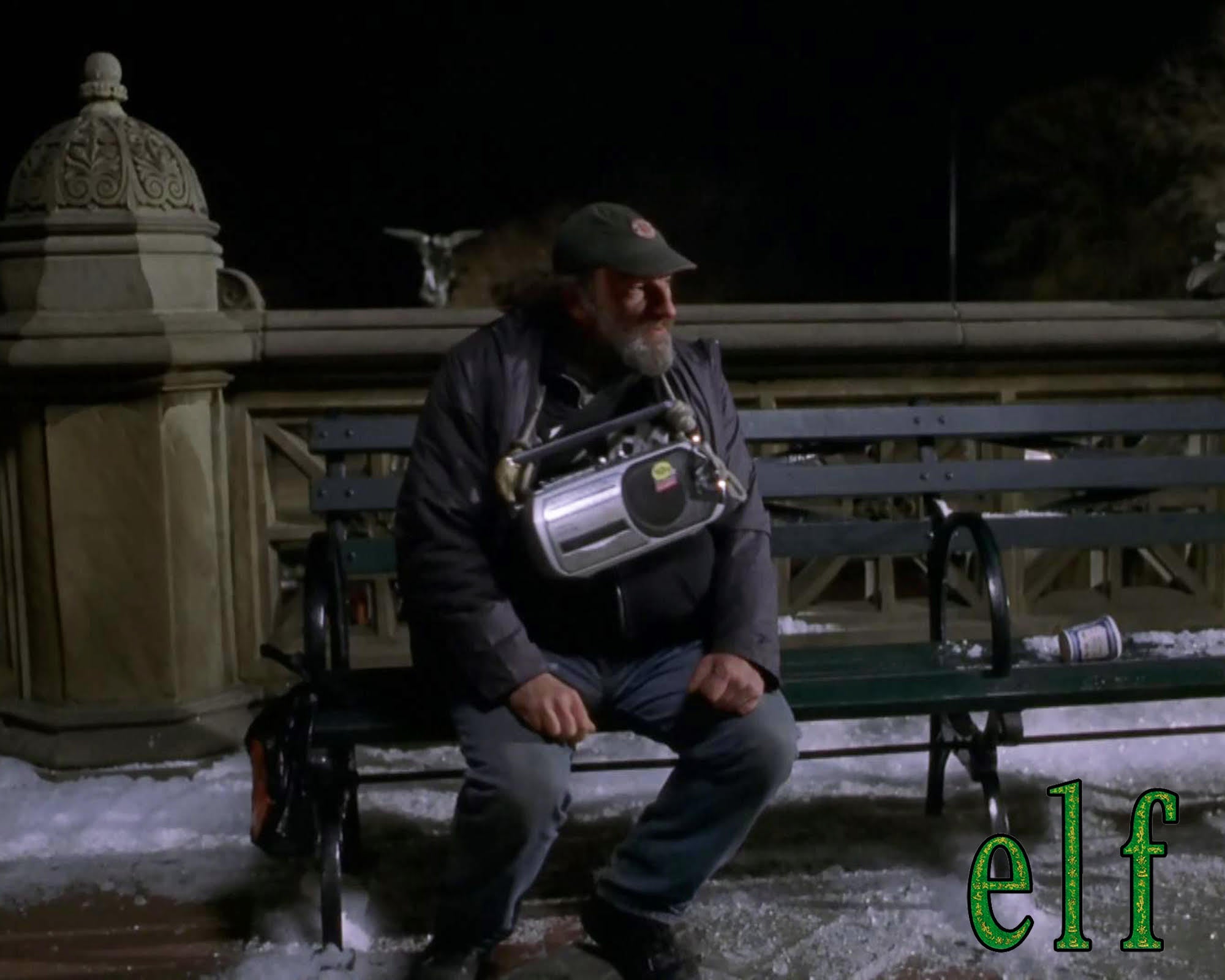 Signed Radioman "Elf Photo" w/ Movie Logo