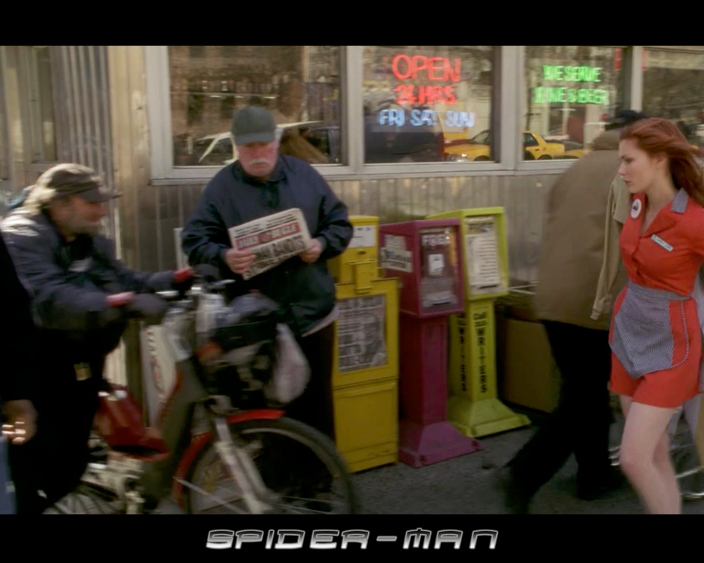 Signed Radioman "Spider-Man" Photo