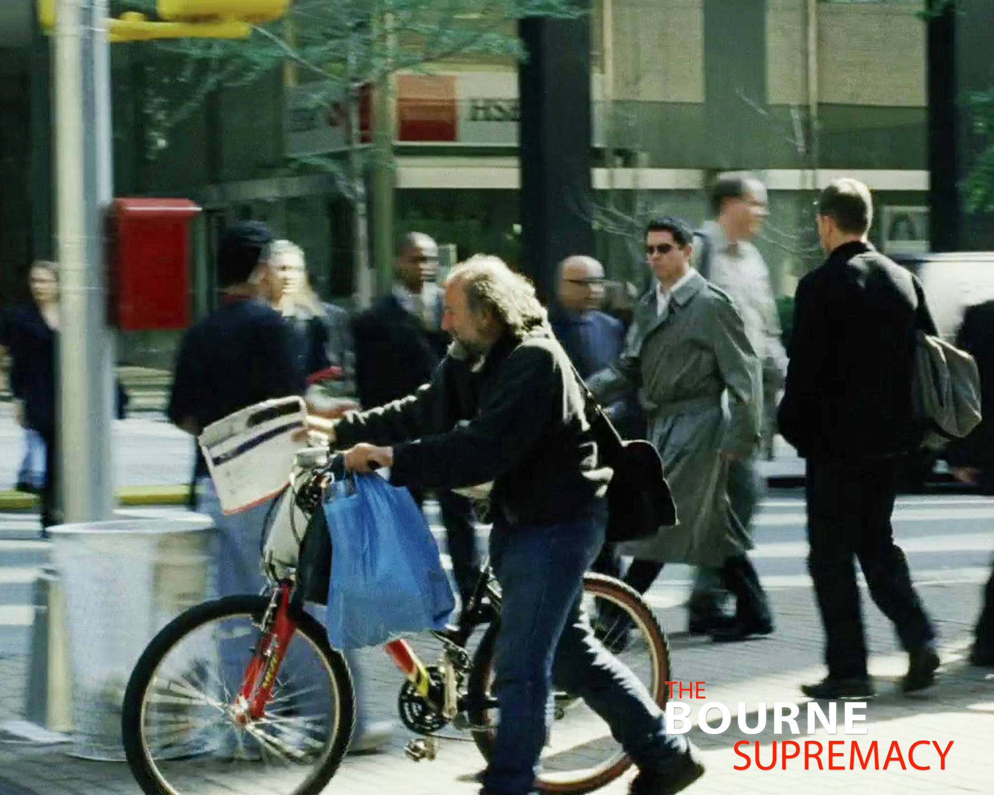 Signed Radioman "The Bourne Supremacy" Photo